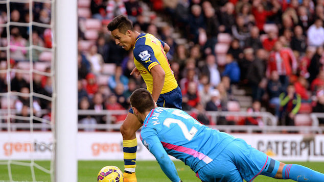 Alexis has scored 18 goals with Arsenal this season
